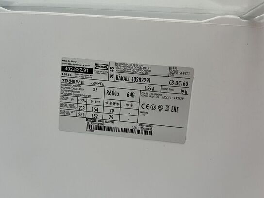 Køle/Fryseskab  IKEA