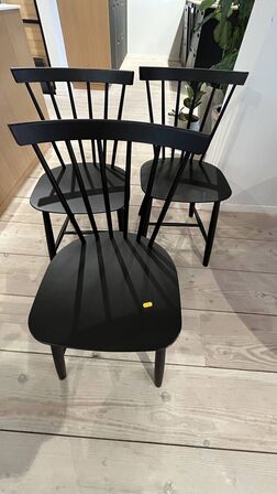 3 Sorte Stole KVIST FDB Møbler
