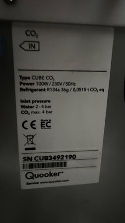 QUOOKER CUBE CO2