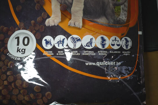 10kg hundefoder, Quicker, active junior