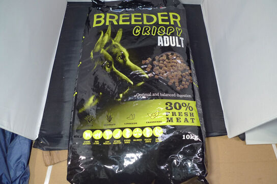10kg hundefoder, Quicker Breeder crispy adult