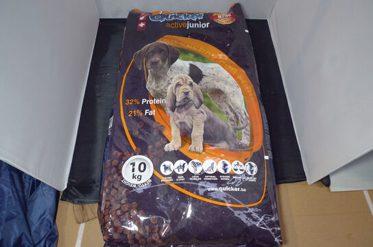 10kg hundefoder, Quicker, active junior