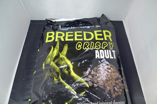 10kg hundefoder, Quicker Breeder crispy adult
