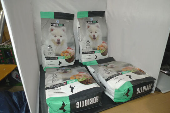 12kg hundefoder i poser á 3kg, Quicker, Adriatic Junior