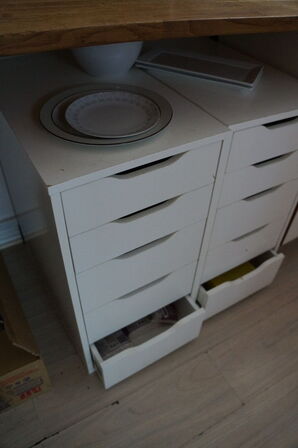 Køleskab, mikroovn, toaster, m.v.