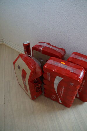 3.5 rammer sodavand COCA COLA & ZERO