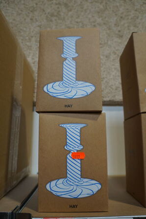 2 stk. Lysestager HAY