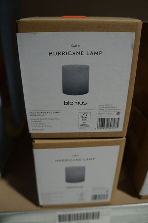 2 stk. Hurricane lamp BLOMUS