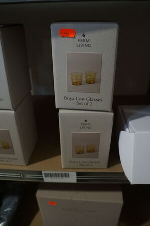 4 stk. Glas FERM LIVING