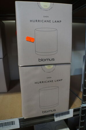 2 stk. Hurricane lamp BLOMUS