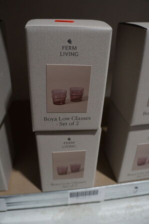4 stk. Glas FERM LIVING