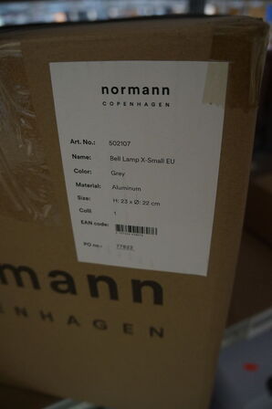 Lampe NORMANN BELL LAMP X-SMALL EU