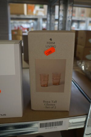 2 stk. Glas FERM LIVING