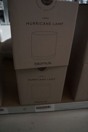 2 stk. Hurricane lamp BLOMUS