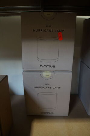 2 stk. Hurricane lamp BLOMUS