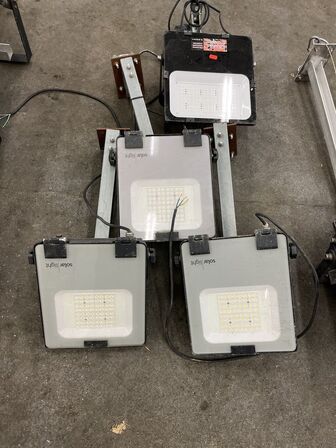 4 stk. LED Lamper Solar Light PRO SANTANA