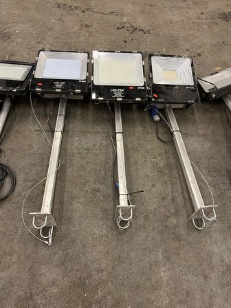 3 stk. LED Lamper Led Tek