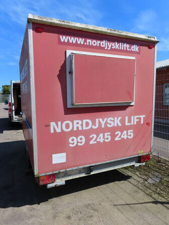 Skurvogn SCANVOGN 750 1-AKSEL (Årgang 2007)