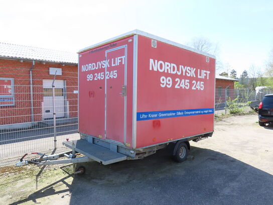 Skurvogn SCANVOGN 750 1-AKSEL (Årgang 2007)