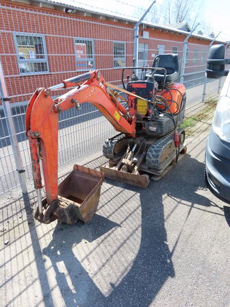 Minigraver KUBOTA K008-3 (Defekt)