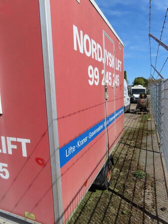 Skurvogn SCANVOGN 750 1-AKSEL (Årgang 2007)