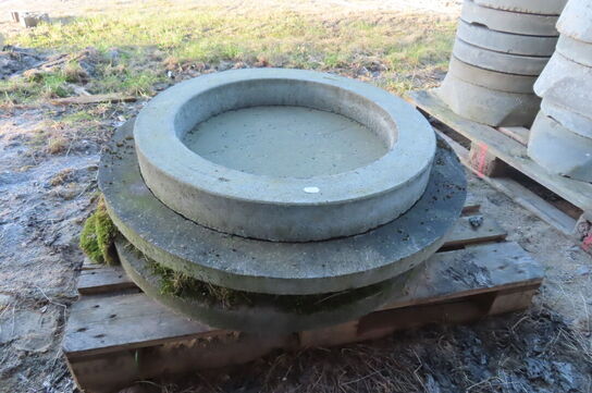 Diverse dele til kloakbrønd