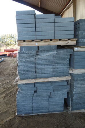 3 paller betonfliser