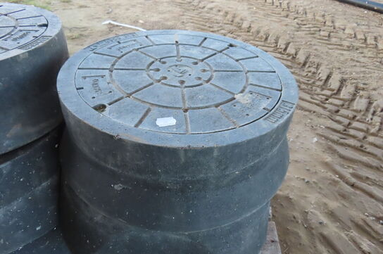 Palle med kloakdæksler