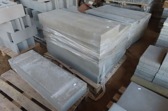 2 paller med betonfliser