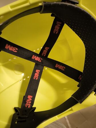 21 stk. Sikkerhedshjelme 3M