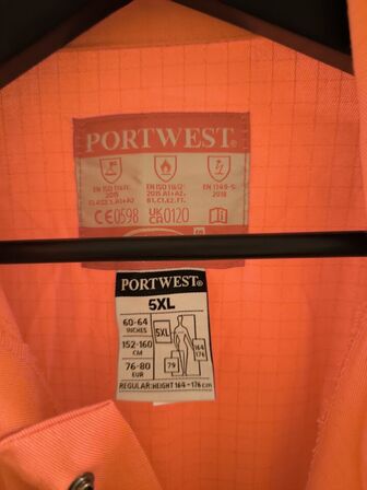 4 stk. Branddragter PORTWEST