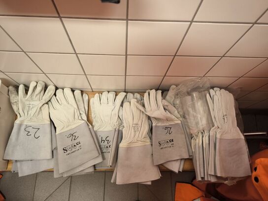 Arbejdshandsker og sikkerhedsbriller