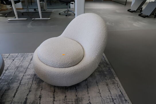 Loungestol BABETTA Chair Maya Cream Swivel