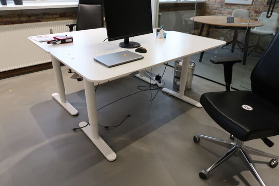 El. hæve/sænke skrivebord uden indhold