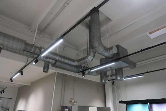 3 stk. skinner med 24 stk. spots/LED-skinner