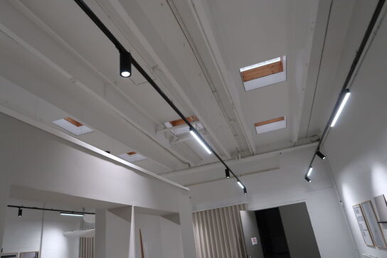 3 stk. skinner med 20 stk. spots/LED-skinner