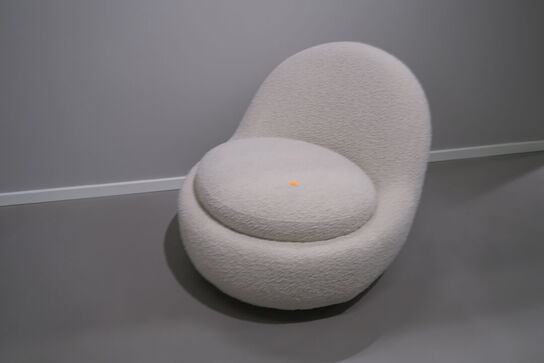 Loungestol BABETTA Chair Maya Cream Swivel
