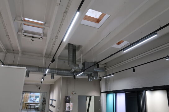 3 stk. skinner med 24 stk. spots/LED-skinner