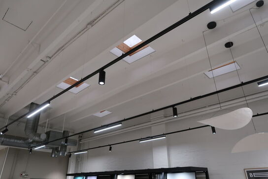 3 stk. skinner med 24 stk. spots/LED-skinner