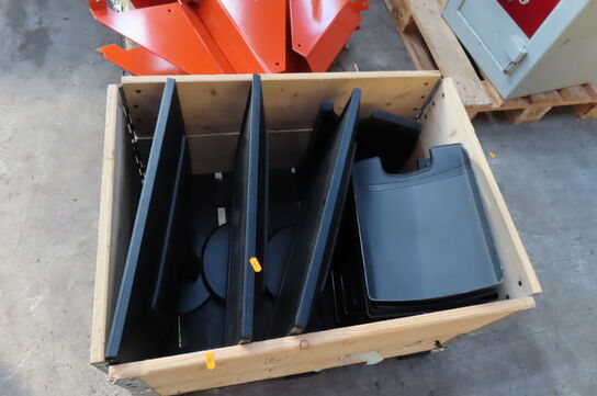 3 stk skærme samt diverse dueslag