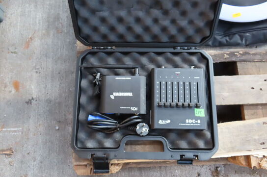 DMX controller samt trådløs reciever til lysstyring