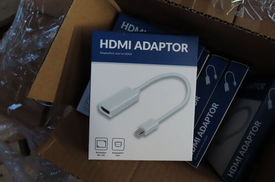 10 kasser HDMI-adapter