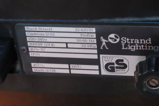 Lampe STRAND LIGHTNING inkl. flightcase