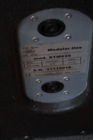2 stk højtaler XTM650
