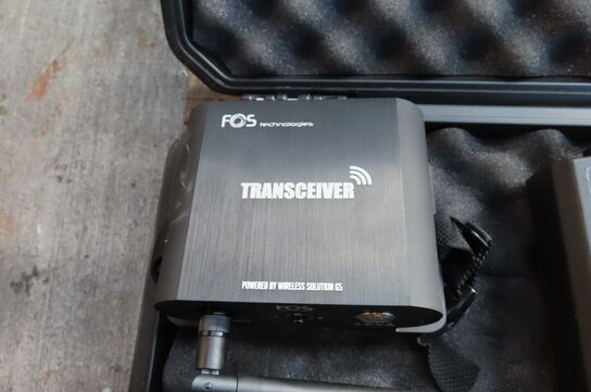 DMX controller samt trådløs reciever til lysstyring