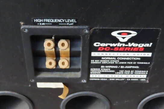 2 stk højtaler CERWIN-VEGA DC SERIES