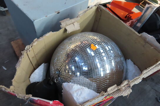 Diskokugle inkl flightcase