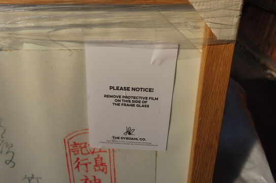 3 malerier, 2 rullevogne, haveredskaber og 2 blomster