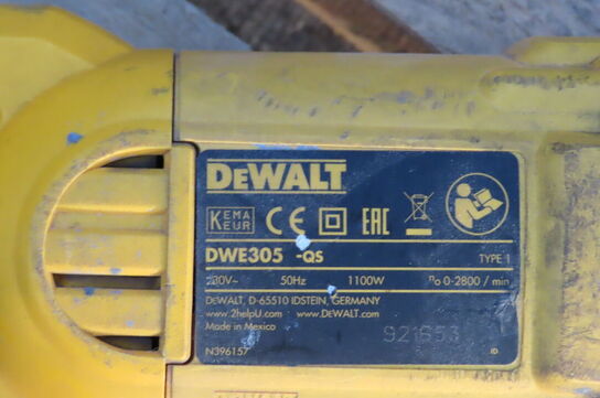 2 stk elværktøj DEWALT