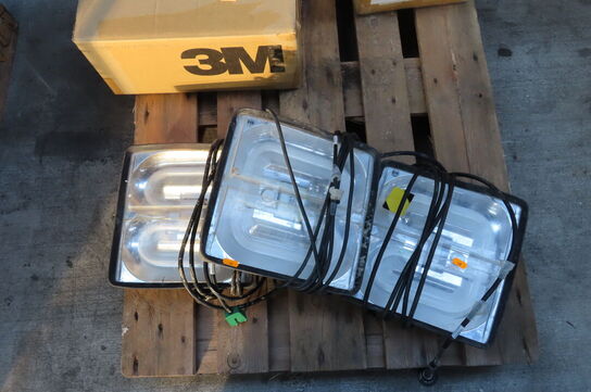 3 stk arbejdslamper